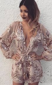 Black And Gold Sequin Romper 60 Ultra Trendy Summer Outfits To Upgrade Your Wardrobe Bachelorette Outfits Trendy Summer Outfits Fashion