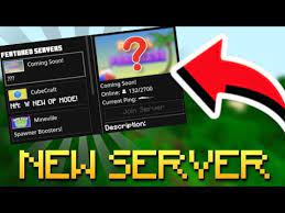 Mines keep saying feautured servers coming soon. Minecraft Bedrock S Next Featured Server Youtube