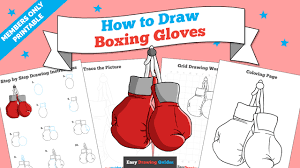 Enjoy the videos and music you love, upload original content, and share it all with friends, family, and the world on youtube. How To Draw Boxing Gloves Really Easy Drawing Tutorial