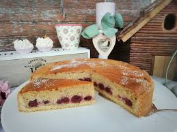 Griesskuchen Mit Kirschen Lelalecker Die Kuchenfee Aus Hohenlohe