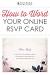 Rsvp On Wedding Invitation