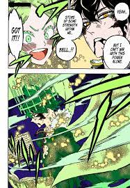 My first time coloring a manga panel, was pretty fun doing it! - Chapter 309  : r/BlackClover
