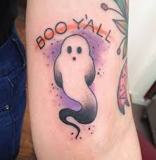 Pin By Esther Lemon On Other Loveliness Ghost Tattoo Halloween Tattoos Tattoos