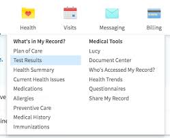 how to get mynortonchart test results norton healthcare