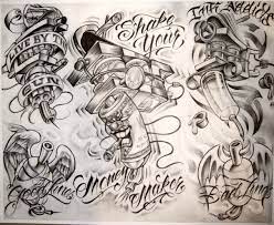 The tattoo design is an amazing way to depict that the wearer of the tattoo is the main person or the boss of the gang. A Tattoo Flash Sheet By Boog Tattoo Flash Sheet Boog Tattoo Flash Tattoo