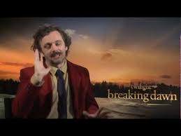 Breaking dawn part 2 breaks the pattern of the other twilight movies with humor and plenty of action. Michael Sheen Aro Interview Twilight Saga Breaking Dawn Part 2 Youtube