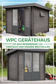 Sie sehen, ein gerätehaus für den garten lässt sich vielfältig nutzen! Warum Ein Wpc Geratehaus Wir Nennen Die Grunde Geratehaus Garten Schuppen Haus