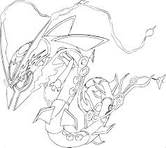 Free, printable coloring pages for adults that are not only fun but extremely relaxing. Legendary Rayquaza Pokemon Coloring Pages Free Pokemon Coloring Pages