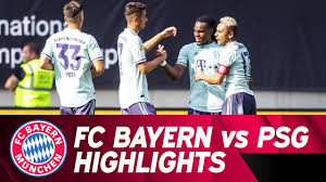 Vs bayern munich, uefa champions league live football score, commentary and live from match result from estadio do sport lisboa e paris sg. Fc Bayern Vs Paris Saint Germain 3 1 Highlights International Champions Cup Youtube
