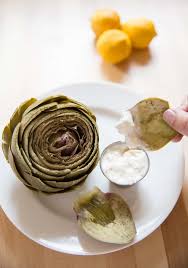 This is a delicious garlic mayonnaise that can be used as a vegetable dip, sandwich spread, or let your imagination run wild! Steamed Artichokes With Lemon Garlic Aioli Tastes Lovely