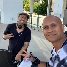 I'm always excited to share a booth with my buddy Supafly. Him and Brother  Pate are my go-to DJs when it comes to old school jams for events and my  roller discos.