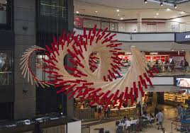 Chinese New Year 2018 Fortune Circle Market City Sydney Art Installation Australian Installation Artis Artistic Installation Installation Art Suspended Art