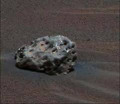 Stony meteorites known as chondrites are by far the most common type of meteorite found. Mars Rover Spirit Finds Metallic Meteorites New Scientist