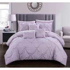 Jcpenney.com has been visited by 100k+ users in the past month Twin 8pc Valentina Bed In A Bag Comforter Set Lavender Chic Home Design Target