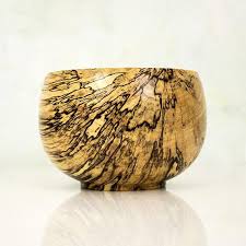 Spalted Hackberry Wood Bowl Bridgette A Handmade Wooden Etsy Wood Bowls Handmade Wooden Handmade Bowl
