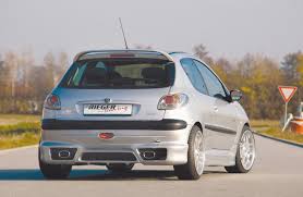 Peugeot 206 hatchback is produced in two classes: Rieger Tuning Seitenschweller Links Fur Peugeot 206 00052205