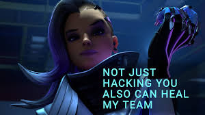 Breaking news to sombra haters, she can hack and heal 😎