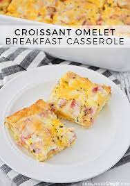 Croissant Breakfast Egg Casserole Recipe Recipe Breakfast Egg Casserole Recipes Breakfast Recipes Casserole Breakfast Casserole