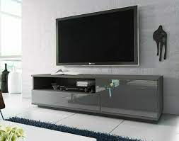 Check spelling or type a new query. Modern Grey Gloss Front Tv Cabinet Stand Media Entertainment Unit 138cm Muza Ebay