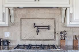 backsplash kitchen dark cabinets