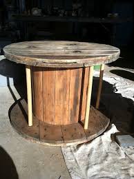 Latte Love Diy Cable Spool Coffee Table Cable Spool Furniture Cable Spool Cable Spool Tables