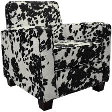 Johnston Trackarm Lounge Chair Cowhide Black Walmart Com Walmart Com In 2020 White Armchair Accent Chairs For Sale Armchairs For Sale