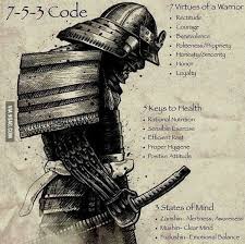 7 Virtues Of Warrior Martial Arts Quotes Warrior Quotes Samurai Quotes