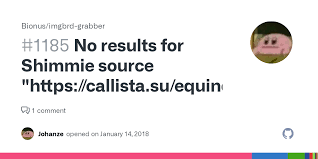 No results for Shimmie source 