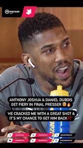Anthony Joshua & Daniel Dubois got heated in their final presser ahead of  Saturday night‼️🤯 Who wins it? JNMEDIA is proudly sponsored by Morson  Group: Morson is a community of expert recruiters, ...
