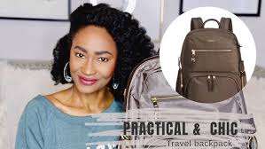 My Work Travel Tumi Backpack