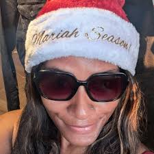 Personalized Glitter Name Santa Hat
