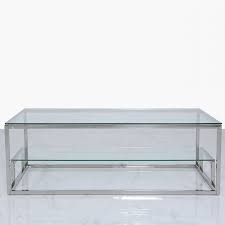 Please enter a valid email. Harper Stainless Steel And Clear Glass Tiered Coffee Lounge Table Picture Perfect Home