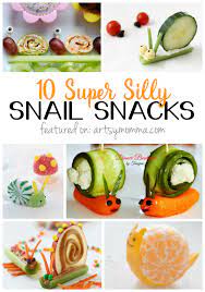 10 Sweet And Silly Snail Snacks Food Art For Kids Kids Meals Snacks
