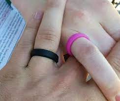 Looking For Comfort Safety Style In A Ring Then Our Silicone Rings Are The Answer Ou Silicone Wedding Band Silicone Wedding Ring Men Silicone Wedding Rings