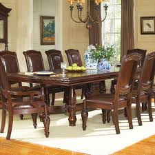 The langston ornate traditional dining collection includes a variety of formal cherry dining pieces. Steve Silver Antoinette Traditional Rectangular Dining Table With 24 Leaf Wayside Furniture Dining Tables