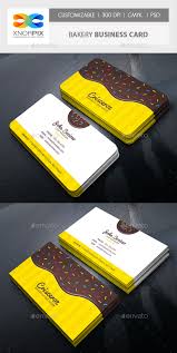 Business card created by asyrum. Bakery Business Card Templates Designs From Graphicriver