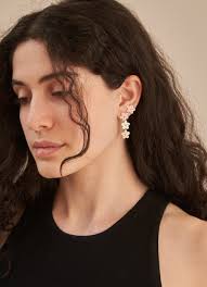 14K Italian Yellow Gold Flower Post Earrings, Pink Paste, Flower Earrings,  Flowers, Post Earrings, Dainty Earrings, Pink Inlay Earrings