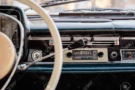 Retro Styled Image Of An Old Car Radio And Dashboard Inside A Stock Photo Picture And Royalty Free Image Image 120713189
