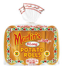 Thoroughly wash and dry sweet potatoes. Martins Roll Potato Long 8x8ct Chef S Play