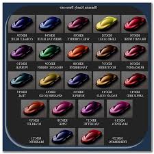 ppg candy paint color chart the passion