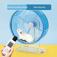 Silent Hamster Jogging Wheel Gerbil No Noise Toy Double Bearing Hamster  Exercise Wheel No Gap Hamster Anti-skid Running Wheel - AliExpress