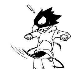 Check out our my hero academia dark shadow selection for the very best in unique or custom, handmade pieces from our shops. Tokoyami Dark Shadow 2 5 Bnha Tokoyami Boku No Hero Shadow Hero Academia Characters