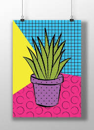 Learn flower vase drawing with watercolor. Printable Art Plant Pot Flower Pot Pop Art Colorful Memphis Download Wall Art Home Decor Diy Art Painting Diy Canvas Art Diy Canvas Art Painting