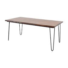 5 out of 5 stars. 51 Off World Market World Market Wood Flynn Hairpin Dining Table Tables