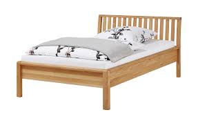 Massivholzbettgestell 140x200 Buche Alice Holzfarben Bett Und Holz