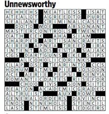 800 4h ago 100% 01:03:58. Unnewsworthy Saturday Crossword Sept 23 Wsj