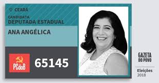 Vi e então se sentam lado a lado para que ela lhe narre a odisseia da espera. Ana Angelica 65145 Pc Do B Deputada Estadual Ceara Eleicoes 2018