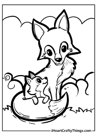 Each printable highlights a word that starts. 30 Brand New Fantastic Fox Coloring Pages