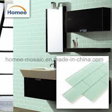 Grey vanity white subway tile bathroom sink backsplash ideas in. Decorative Bathroom Wall Backsplash Mosaic 3 Inch Subway Glass Tile China Building Material Subway Tile Backsplash Made In China Com