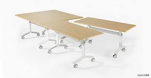 Blade Oak Folding Conference Table Spaceist Meeting Room Table Folding Table Folding Office Table